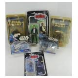 (6) STAR WARS ACTION TOYS