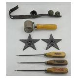 ICE PICKS, IRON STARS, BELL, & MORE
