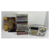 CDS & RADIO ALARM CLOCK