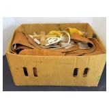 LARGE ASSTD LEATHER MATERIAL & ACCESSORIES