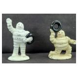 (2) CAST IRON MICHELIN MEN