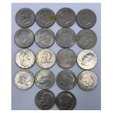 (18) EISENHOWER DOLLARS