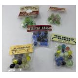 (5) BAGS OF MARBLES