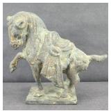 CAST IRON PRANCING HORSE