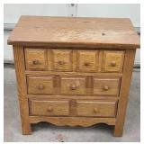 VINTAGE 3 DRAWER NIGHT STAND