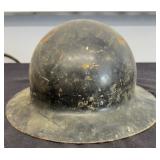 VINTAGE MINERS HAT, METAL