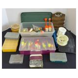 FISHING BOBBERS, SINKERS, FISHING LINE & MORE