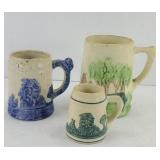 (3) SLEEPY EYE MUGS
