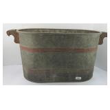 GALVANIZED WASH TUB