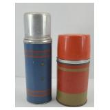 (2) VINTAGE THERMOSES
