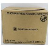 (9) PACKS OF 90 BABY WIPES