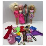 BARBIE DOLLS & CLOTHES