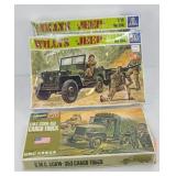 (3) MILITARY MODEL KITS