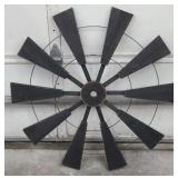 WOOD WINDMILL DECOR