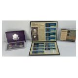 (3) COIN SETS PENNIES, 1987 PROOF SET, AMER WEST