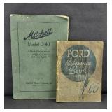 (2) ANTIQUE AUTOMOTIVE BOOKS