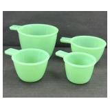 JADEITE GREEN MEASURING CUPS