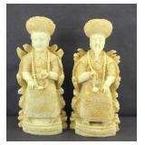 ORIENTAL ROYALTY FIGURINES
