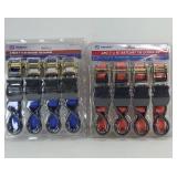 (2) PACKAGES OF TIE DOWN STRAPS