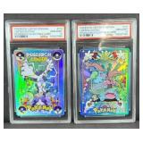 (2) PROXY GRADED POKEMON CARDS