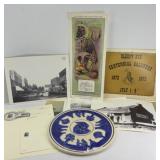 SLEEPY EYE TRIVET & MEMORABILIA