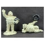 (2) MICHELIN MAN PAPERWEIGHTS
