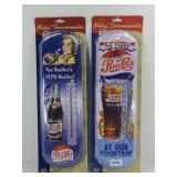 (2) PEPSI COLA THERMOMETERS