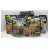 (5) 1990S STAR TREK FIGURINES