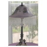 TABLE LAMP WITH FRINGE (ALT LOC)