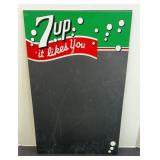 7 UP SODA BOARD SIGN