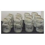 (12) BALL JARS W/ BAIL