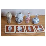 (4) FRANKLIN MINT VASES OF THE IMPERIAL DYNASTIES