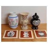 (3) FRANKLIN MINT VASES OF THE IMPERIAL DYNASTIES