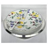 CAKE PLATE AND STAND (ALT LOC)