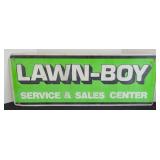 LAWN BOY METAL DEALER ADVERTISING SIGN