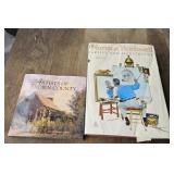 ARTISTS OF BROWN COUNTY & NORMAN ROCKWELL BOOKS