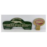 GREYHOUND E NEW MEXICO UNIV LICENSE PLATE SIGN