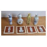(4) FRANKLIN MINT VASES OF THE IMPERIAL DYNASTIES