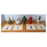 (5) TREASURES OF SHOGUNS MINI VASES (ALT LOC)