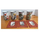 (4) FRANKLIN MINT TEA CUPS (ALT LOC)