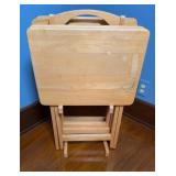 OAK TV TRAYS (ALT LOC)