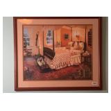 VICTORIAN BEDROOM  PRINT (ALT LOC)