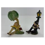 CAST IRON DRUNKARD FIGURINES