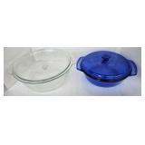 PYREX COVERED CASSEROLE DISHES (ALT LOC)