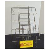 VINTAGE NRA OFFICIAL TARGET METAL RACK