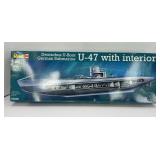 GERMAN SUBMARINE MODEL, LOOKS COMPLETE