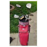 GOLF CLUBS IRONS & WOODS