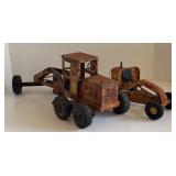 (2) TONKA TOY ROAD GRADERS