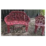 CAST IRON PATIO SET