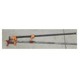 (2) HEAVY WOOD CLAMPS